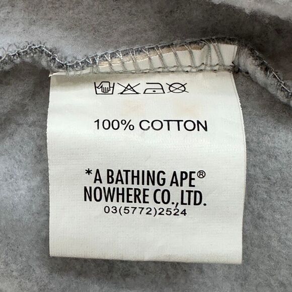 Bape Shark Full Zip Hoodie Gray Multicolor Camo WGM Tiger Japan M/L Nigo Harajuk - Picture 15 of 16